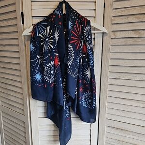 Fun Fireworks Pattern Scarf